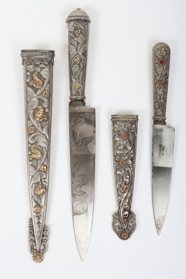 Silver mounted gaucho knife - 2