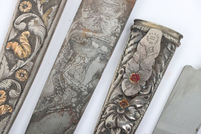Silver mounted gaucho knife - 4