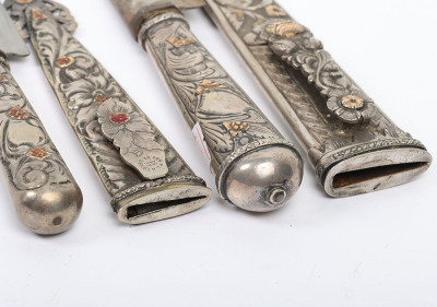 Silver mounted gaucho knife - 5