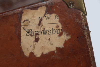 Leather covered ammunition box - 4