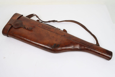 Leather covered ammunition box - 6