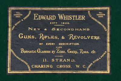 Large leather covered ammunition box - 3