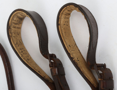 Leather leash for a pair of greyhounds - 4