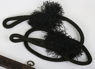 Scabbard for a 19th century hunting hanger with nickel chape - 2
