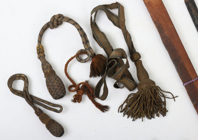 Scabbard for a 19th century hunting hanger with nickel chape - 3