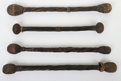 4 assorted 19th century baleen life preservers