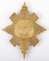 Scots Guards Officers Sabretache Badge