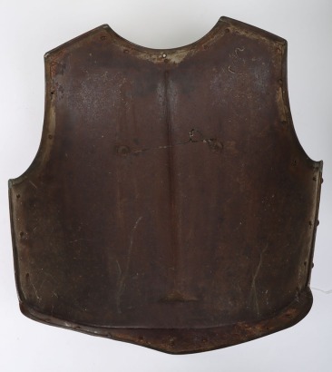 19th century cavalry trooper&rsquo;s breastplate