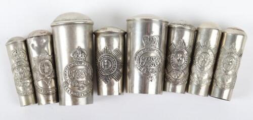 8x Guards Regiments Swagger Stick & Cane Tops