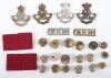 Grouping of Badges and Insignia of the Queens Own Oxfordshire Hussars - 2