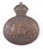 WW1 Royal Naval Air Service Armoured Car Squadron Cap Badge