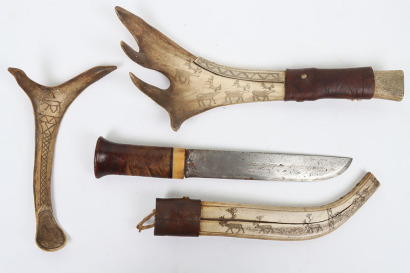 2 Sami Laplander&rsquo;s knives,