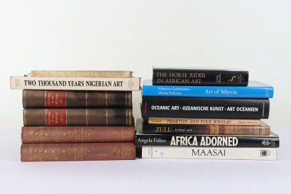 Quantity of books relating to ethnographic subjects