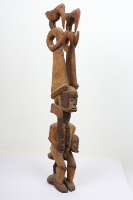 West African standing justice figure