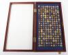 Framed Display of British Officers Tunic Buttons - 2