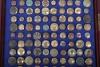 Framed Display of British Officers Tunic Buttons - 4