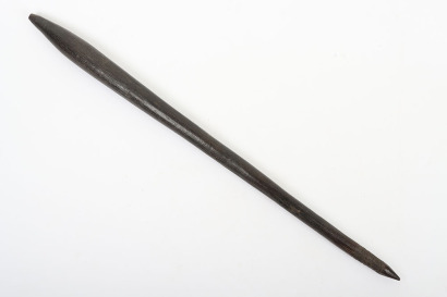 Australian aboriginal carved hardwood club