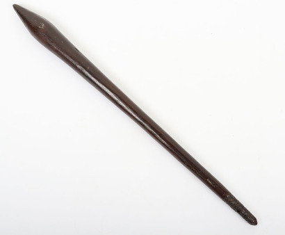 Australian aboriginal carved hardwood club