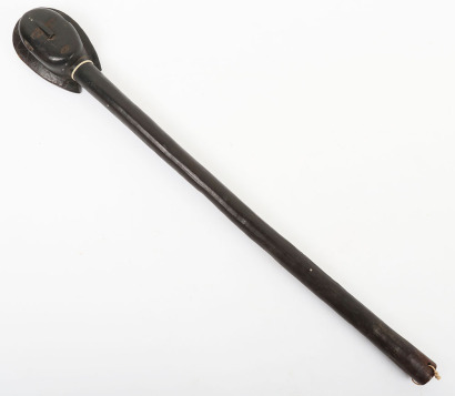 Angolan carved hardwood club