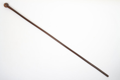 Zulu carved hardwood walking stick