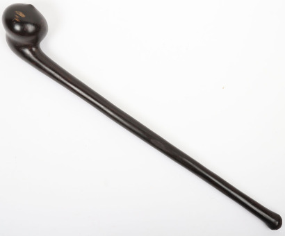 South African carved hardwood knobkerry