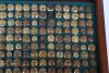 Framed Display of British Officers Tunic Buttons - 5