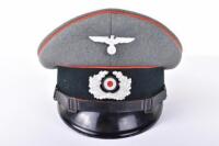 WW2 German Army Feldgendarmerie / Recruiting NCO’s Peaked Cap