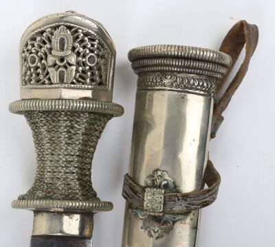 Tibetan dagger, mid-20th century - 5