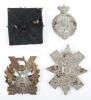 4x Scottish Volunteer Battalion Headdress Badges - 2