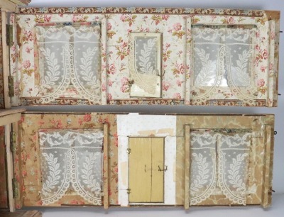 A Christian Hacker three storey dolls house, German circa 1900, - 7