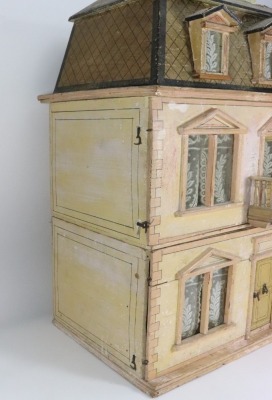 A Christian Hacker three storey dolls house, German circa 1900, - 8