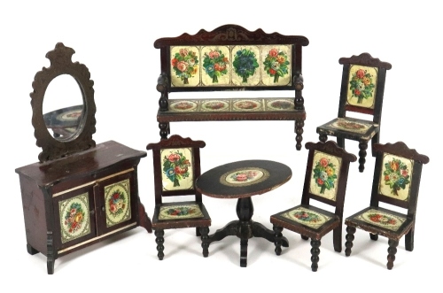 A Rare fine suite of Waltershausen furniture, 1880s,