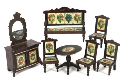 A Rare fine suite of Waltershausen furniture, 1880s,
