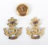 Scarce Pair of Kings Colonials Collar Badges - 2