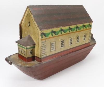 A good and impressive large Noah&rsquo;s Ark and Animals, German 1860s/70s, - 6