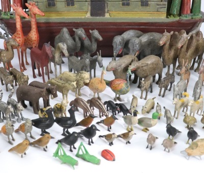 A fine early Noah&rsquo;s Ark and Animals, German 1840s, - 4