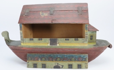 A fine early Noah&rsquo;s Ark and Animals, German 1840s, - 7