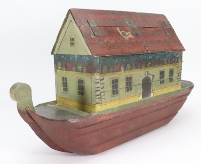 A fine early Noah&rsquo;s Ark and Animals, German 1840s, - 9