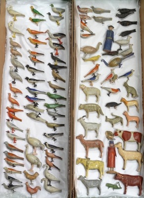 A fine wooden Noah&rsquo;s Ark and Animals, German 1880s, - 9
