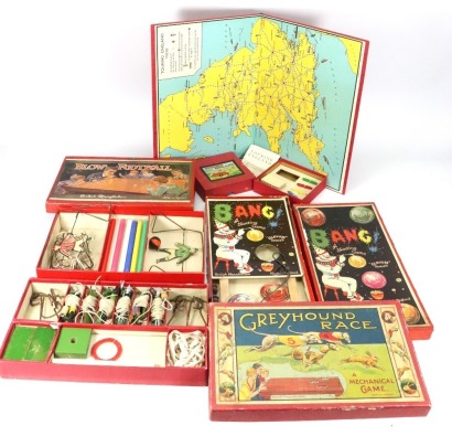 Collection of various Parlour games, 1920s/30s,