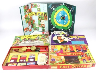 Earnest Sewell cabinet of Conjuring tricks and a selection of board and parlour games, - 3