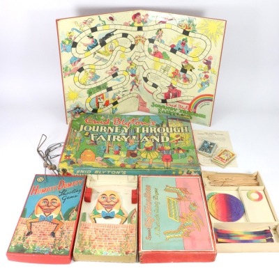 Earnest Sewell cabinet of Conjuring tricks and a selection of board and parlour games, - 4