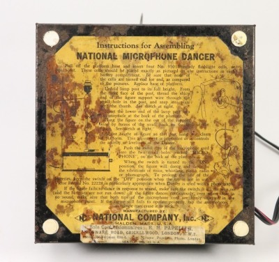 A GEC Home Broadcast &lsquo;National Microphone Dancer&rsquo;, 1920s, - 3