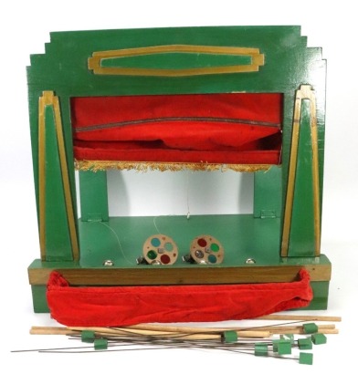 A Tri-ang Toys No.3 Toy Theatre, circa 1937,