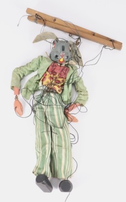 Rare Pelham Puppet March Hare from Alice in Wonderland, 1950s,