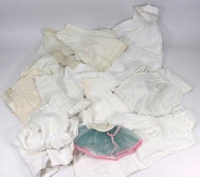 A selection of various dolls clothes, - 3