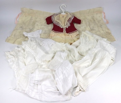 A selection of various dolls clothes, - 4