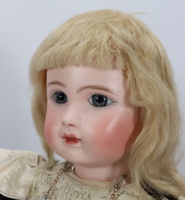 A good all original Steiner A bisque head Bebe doll, French circa 1890, - 3