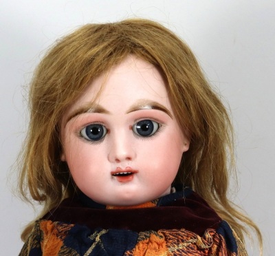 A fine all original Jullien Jeune bisque head Bebe doll, size 7, French circa 1895, - 2