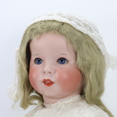 A large S.F.B.J 247 bisque head toddler character doll, French circa 1910,